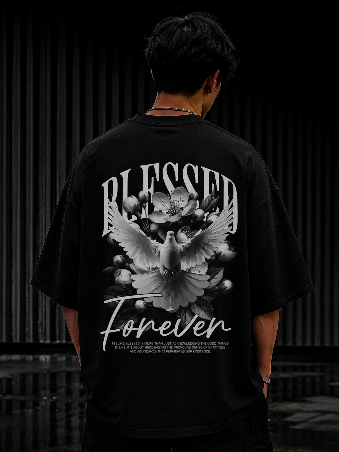 Blessed Forever Oversized T-Shirt