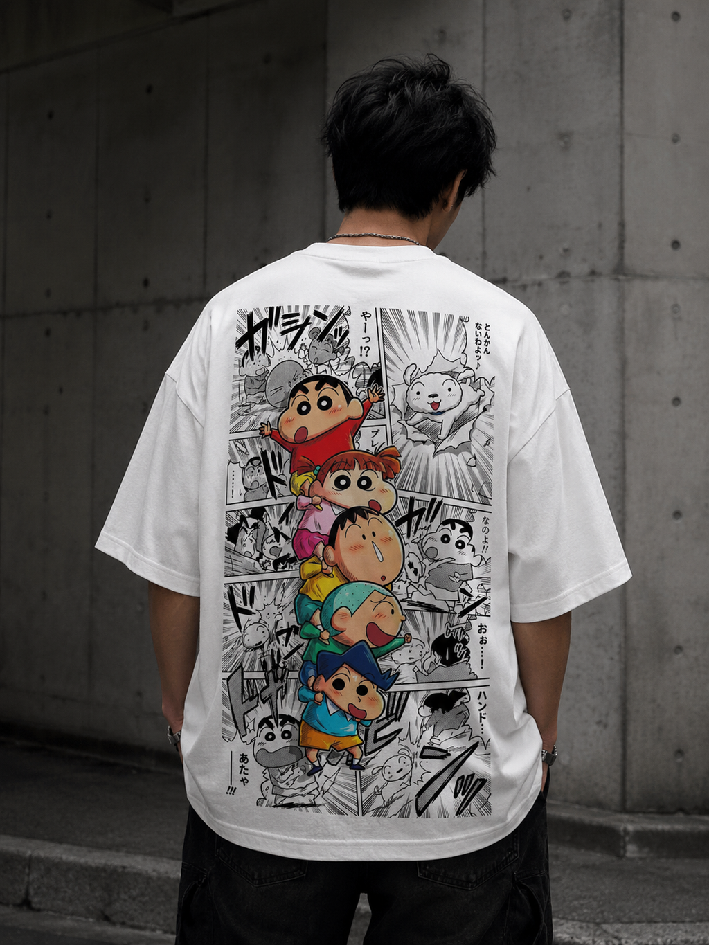 Oversized Cotton T-Shirt – Premium Streetwear Edition Anime inspired