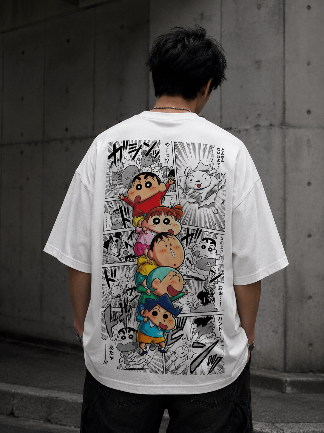 Oversized Cotton T-Shirt – Premium Streetwear Edition Anime inspired