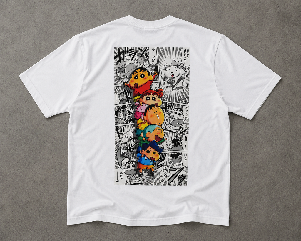 Oversized Cotton T-Shirt – Premium Streetwear Edition Anime inspired