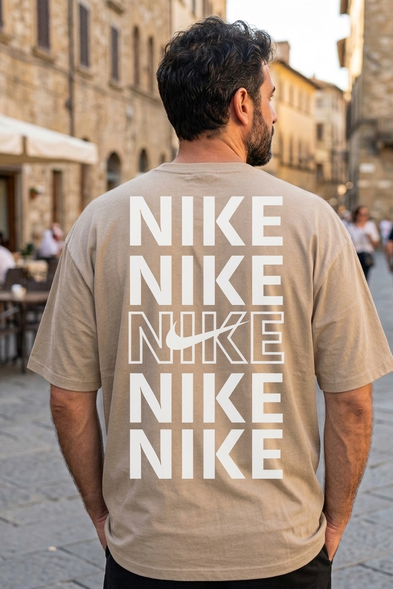 Nike Tee (Beige)