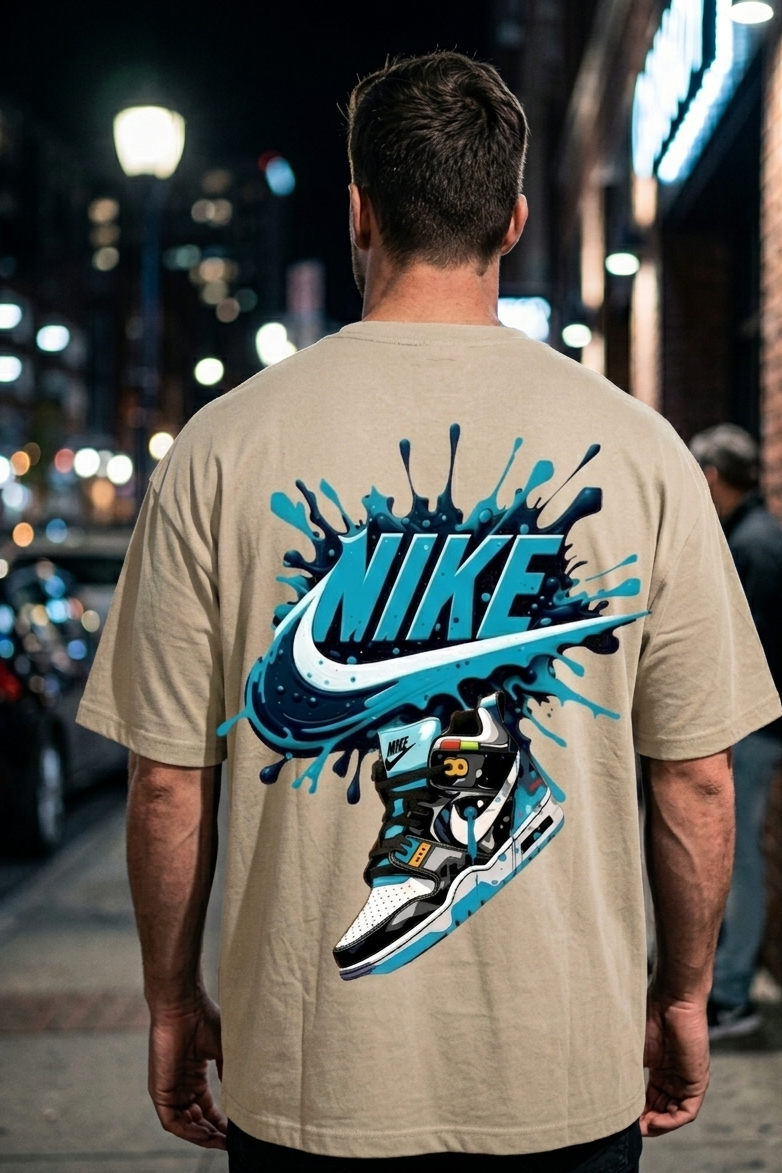 Nike Tee (Beige)