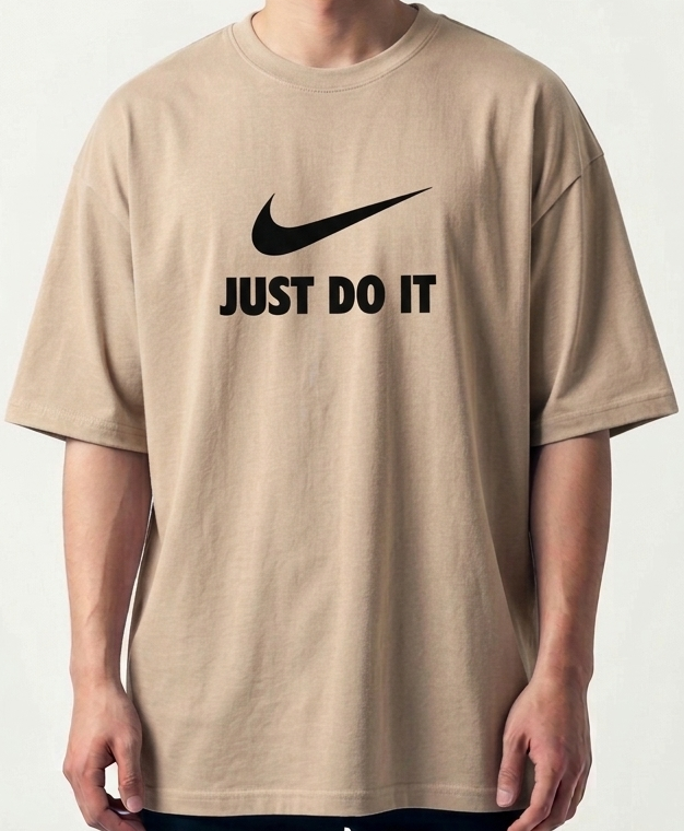 Nike Tee (Beige)