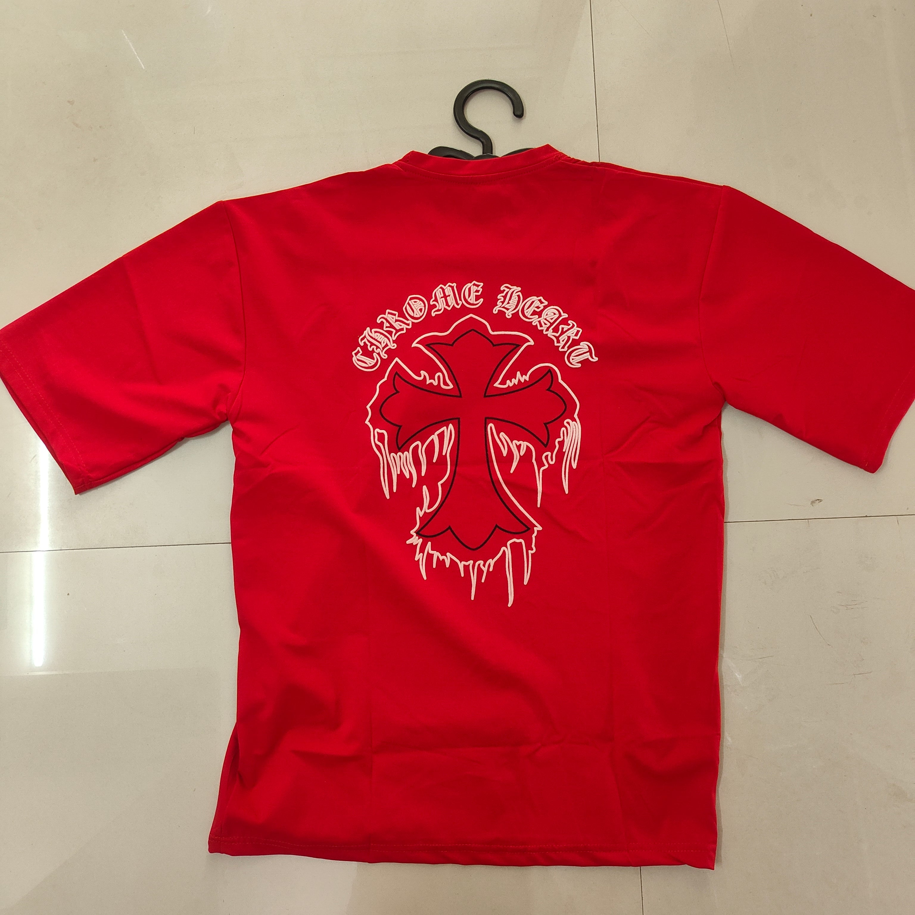 Red colour + Printed