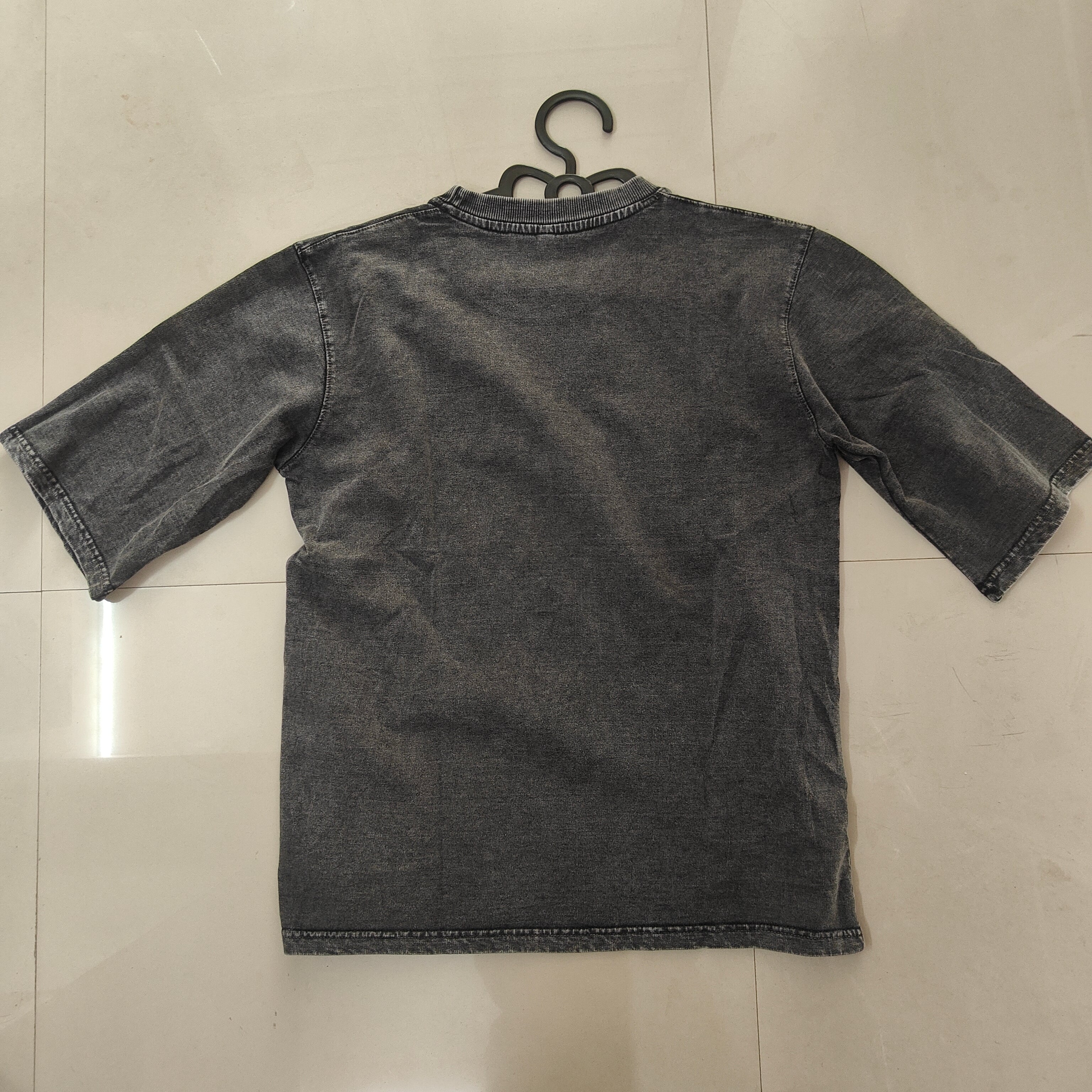 Acid wash 260gsm french terry D. silicon wash