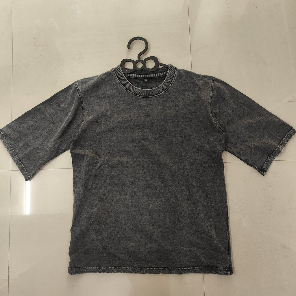 Acid wash 260gsm french terry D. silicon wash