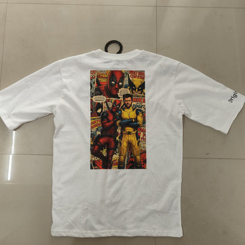 Cotton 100% 200gsm white Printed