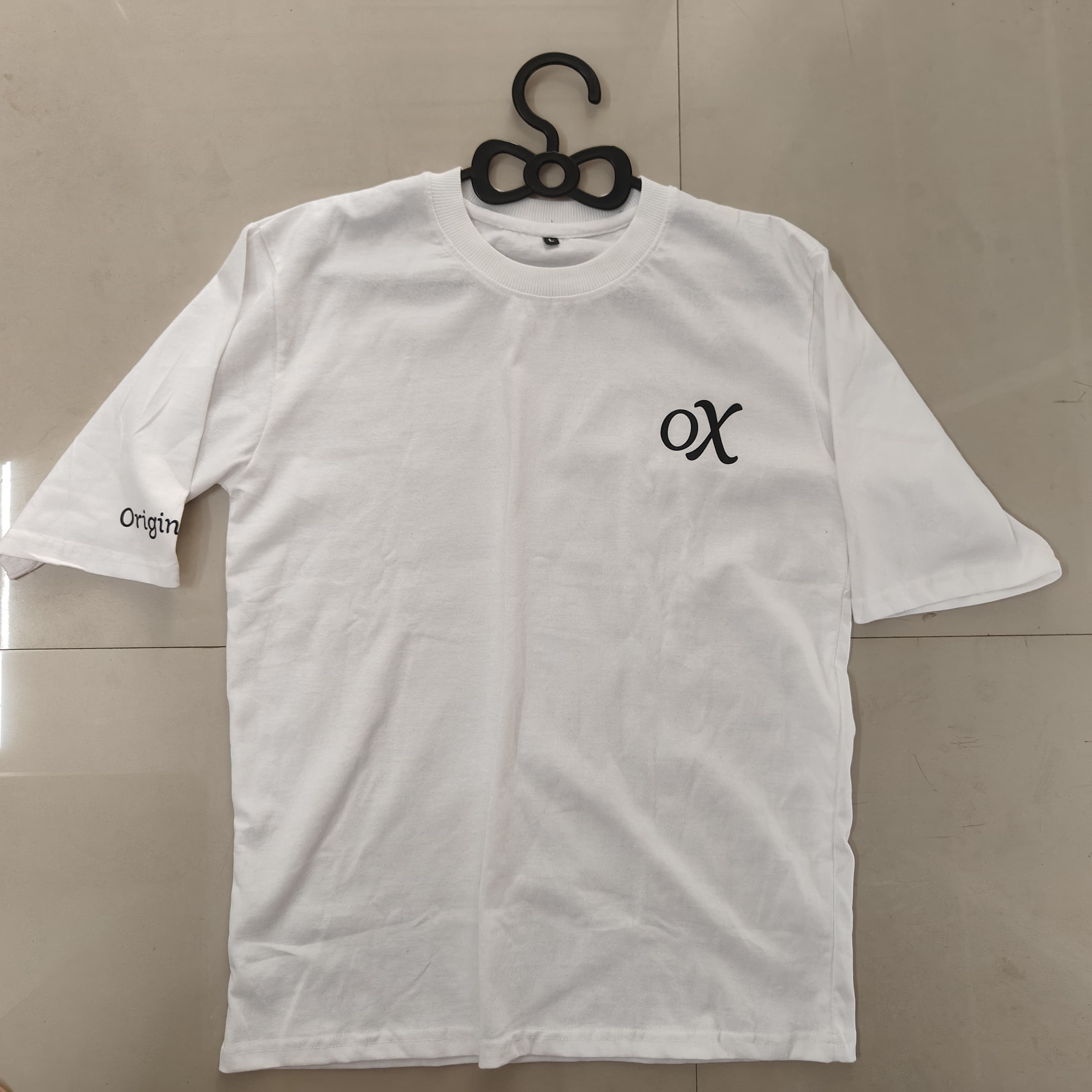 Cotton 100% 200gsm white Printed